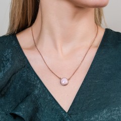 Колье Сфера SHELL ROSE Fiore Luna