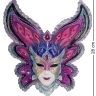 WS-357 Венецианская маска "Бабочка"