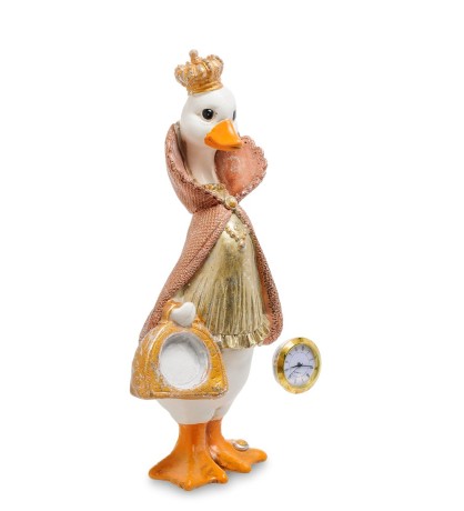 NS-160 Статуэтка с часами "Уточка Клювдия"