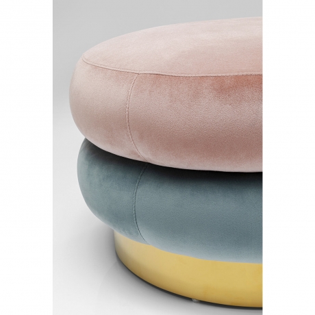 Пуф Sandwich, коллекция "Сэндвич" 63*33*63, Полиэстер, МДФ, Сталь, Мультиколор