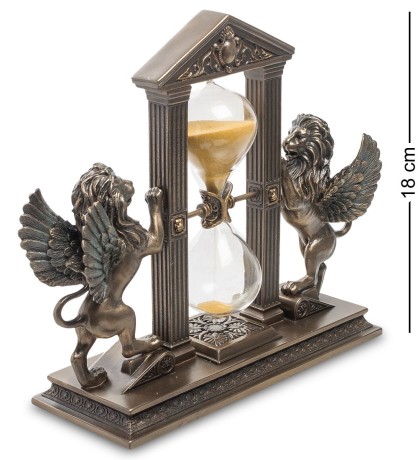 WS-590 Песочные часы "Два крылатых льва"