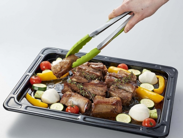 Щипцы, 30 см. сталь и силикон, Mastrad