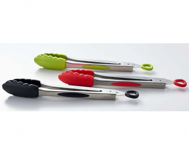 Щипцы, 30 см. сталь и силикон, Mastrad