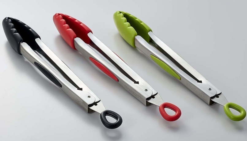 Щипцы, 30 см. сталь и силикон, Mastrad