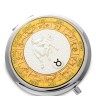 WIN- 02- 7 Зеркало серебр. "Знак Зодиака - Телец"