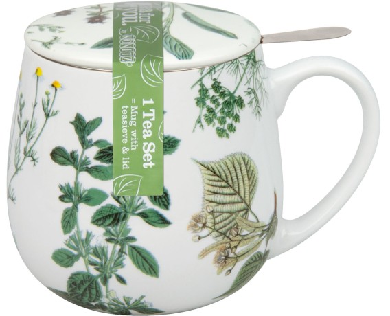 Кружка заварочная "Мой любимый чай с травами", 420 мл. Koenitz