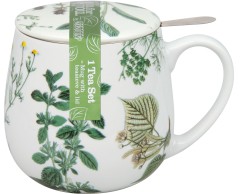 Кружка заварочная &quot;Мой любимый чай с травами&quot;, 420 мл. Koenitz