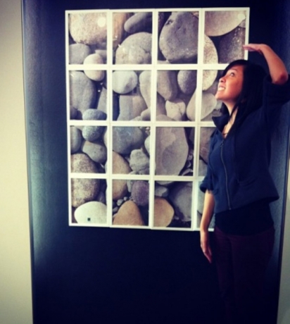 Панно для фото vista белое, 20*109 см, Umbra