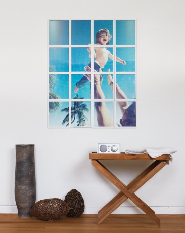 Панно для фото vista белое, 20*109 см, Umbra