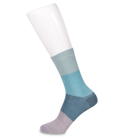Носки женские (4 пары) Gradient ASW-0014 35-39 серый/голубой (Artsocks)