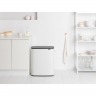 Мусорный бак Touch Bin Bo (2 х 30 л), Белый Brabantia
