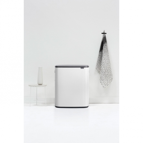 Мусорный бак Touch Bin Bo (2 х 30 л), Белый Brabantia