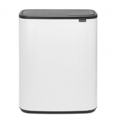 Мусорный бак Touch Bin Bo (2 х 30 л), Белый Brabantia