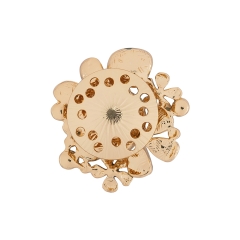 Брошь Клумба XZ1159.2 BW/G Shadore