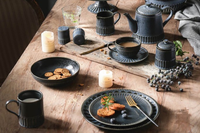 Тарелка суповая Black Kitchen, 18 см, 0,4 л. Home & Style