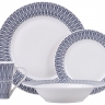 Обеденный набор на 4 персоны Зенит, синий, 16 предметов Maxwell & Williams