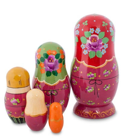 МР-58/ 2 Матрешка 5м "Дуня с курицей"