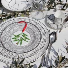 Чашка с блюдцем кофейная, 100 мл. FERRI Taitu