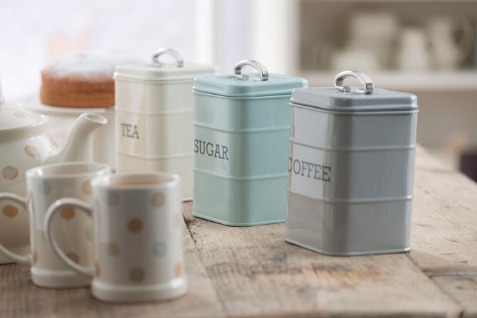 Ёмкость для сахара, 11х11х17 см. Living Nostalgia green Kitchen Craft