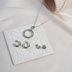 Серьги CAL A2103SW-E06.1 BW/S Fiore Luna