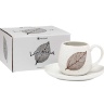 Чашка с блюдцем, 250 мл. Lantana White Stone ASHDENE