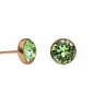 Пусеты Peridot SWE297 PE RG Fiore Luna
