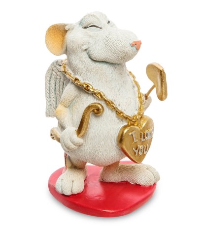 RV-770 Статуэтка Крыска "Амурный Новый год" (W.Stratford)