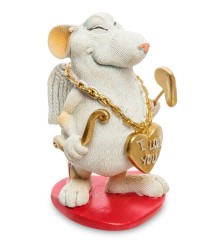 RV-770 Статуэтка Крыска "Амурный Новый год" (W.Stratford)