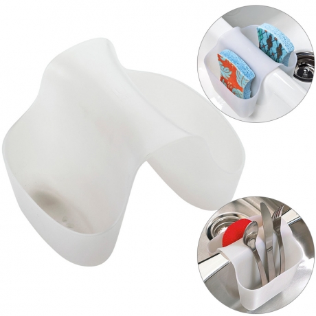 Органайзер для раковины Saddle, белый, Umbra