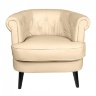 Кресло мягкое кремовое William Thackeray
