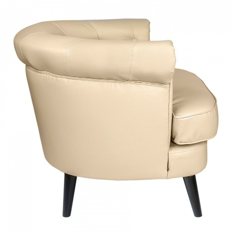 Кресло мягкое кремовое William Thackeray