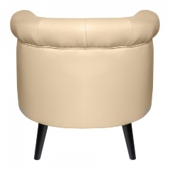 Кресло мягкое кремовое William Thackeray