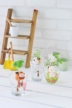 Набор самополивающийся для выращивания лесной земляники Shippon Котик