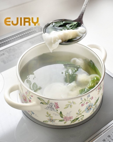 Кастрюля эмалированная 1.9 л. Прованс, 18 см. EJIRY