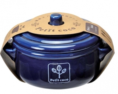 Набор для выращивания мяты и базилика Petit-coco Кастрюлька синяя