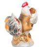 CMS-59/ 3 Статуэтка "Петух с монетой на удачу" (Pavone)