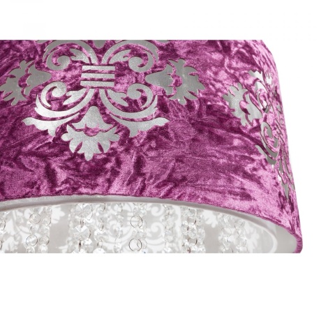 Подвесная люстра Arnamento золото, бордовая