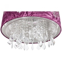 Подвесная люстра Arnamento золото, бордовая