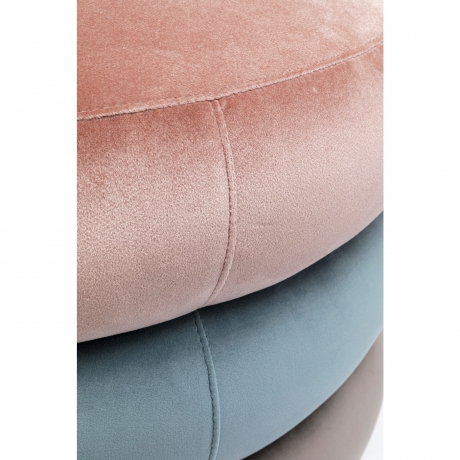 Пуф Sandwich, коллекция "Сэндвич" 63*44*63, Полиэстер, МДФ, Сталь, Мультиколор