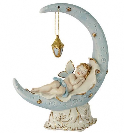 Статуэтка Мальчик на луне Sabadin, 20х9х24 см.