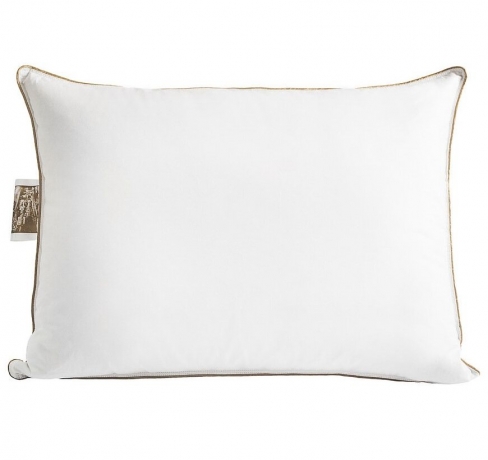 Подушка упругая пуховая "Руженка" 50х68, из твилла, Natures