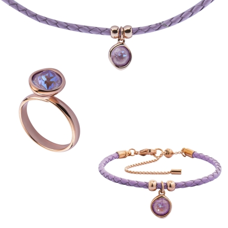 Браслет Lavender Delight C1909.10 V/RG Fiore Luna