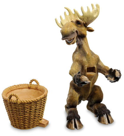 GG-4712-LF Фигура-кашпо "Подарок от Лося" (Sealmark)