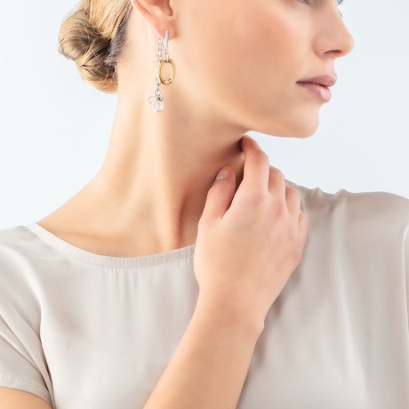 Серьги Bicolour