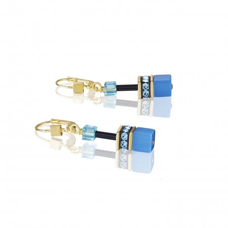 Серьги Multicolour Rainbow Gold 2838/20-1573 Coeur de Lion