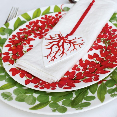 Блюдо сервировочное, 31 см. FIL ROUGE FOGLIE Taitu