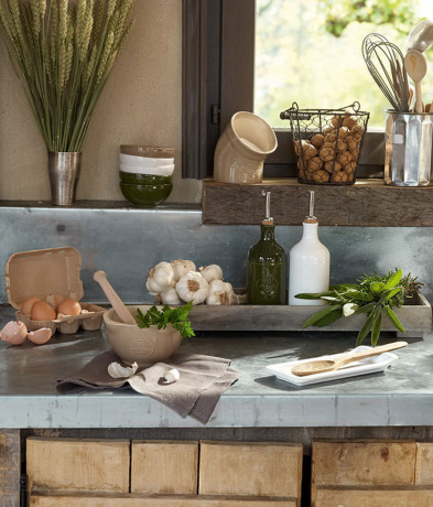 Ступка и пестик 14 см. мускат, Emile Henry