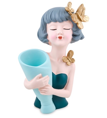 MF-106/3 Подставка "Девушка с бабочками"