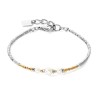 Браслет White bicolor Coeur de Lion