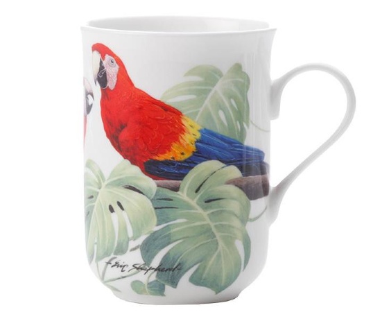 Кружка "Алый ара" 300 мл. Maxwell & Williams